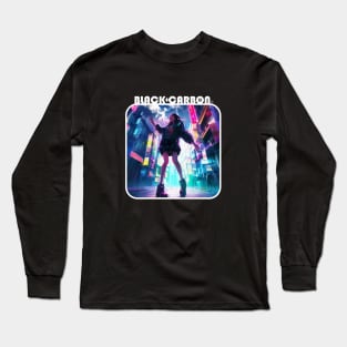 Cyberpunk Girl Dancer 003 Long Sleeve T-Shirt